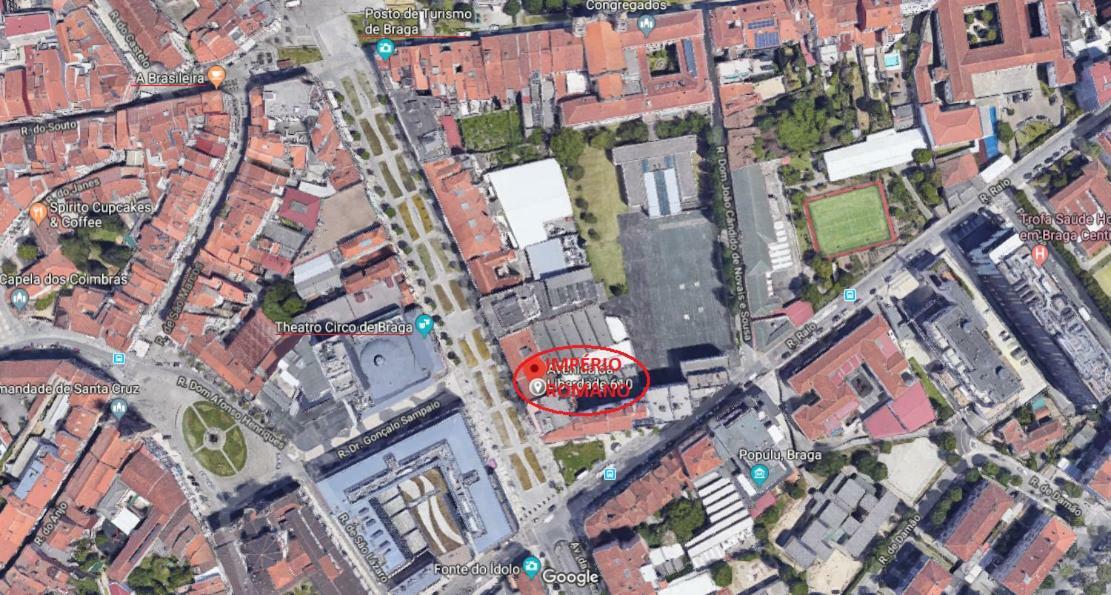 Imperio Romano Hotell Braga Eksteriør bilde